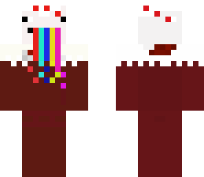 derpy cake vomit raimbow