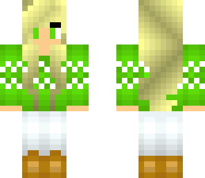 green sweater girl