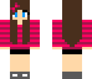 pink girl skin