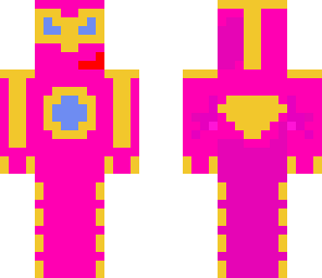 pink robot