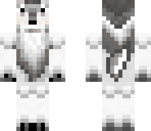 man wolf skin
