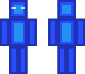 blue herobrine 2