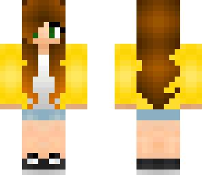 cute yellow girl