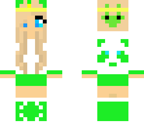green panda blondy