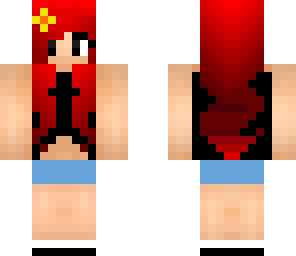 flame hair girl