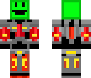 slime on robot