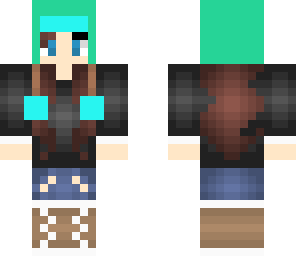 winter girl edit