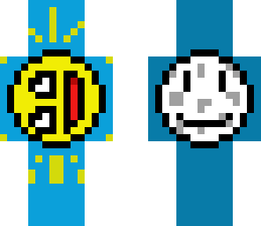 moon and sun with faces
