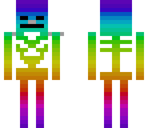 rainbow skeleton