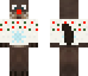 christmas sweater otter