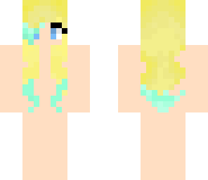 blonde blue hair base