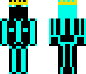 the man there was blue