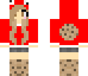 cookie girl red