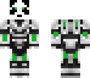 robo panda green