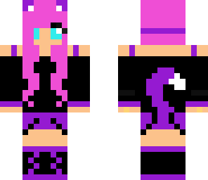 cute purple kitty cat