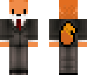 fox in a suit