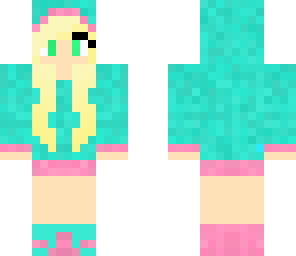 pink and blue gal