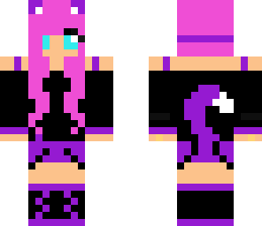 better editted version of purple kitty cat