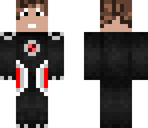 red detailed enderman - human edition