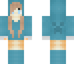blue creeper girl