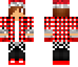 red santa boy