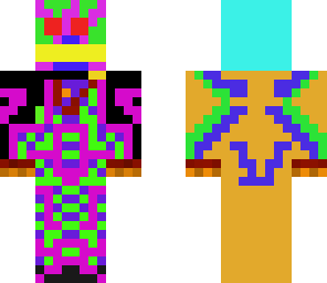 neon man