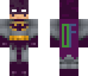 puple bat man