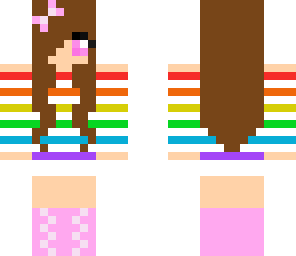 rainbow girl