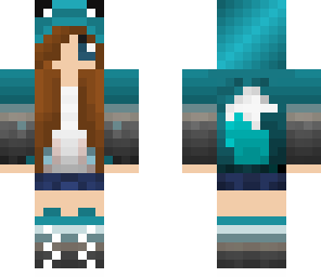 blue fox girl