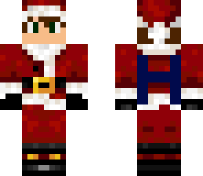 santa with a h