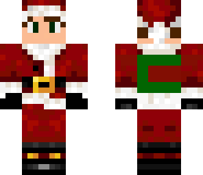 santa with a c