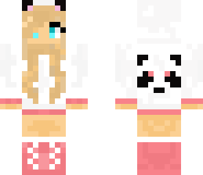 cute panda girl