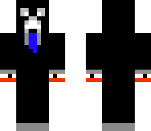 black suited creeper griefer