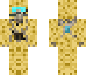 sand camouflage soldier