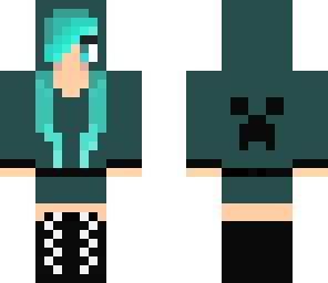 blue creeper girl