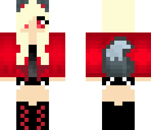 blood red wolf girl
