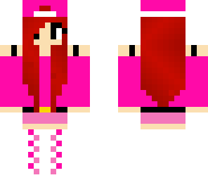 red pretty girl