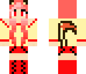 Ninetails girl | Minecraft Skin