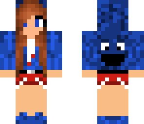 cookie monster girl edit
