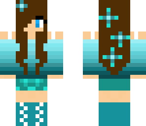 icyblue girl