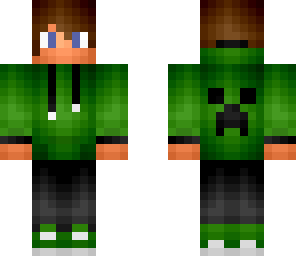green hoodie teenager
