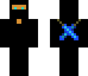 ninja with two mini swords