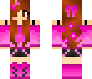edited pink girl