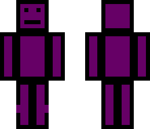 purple boxman