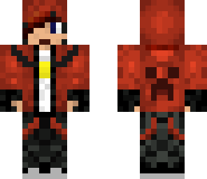 red hoodie medallion