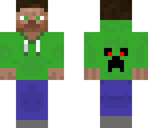 edited skin steve verde