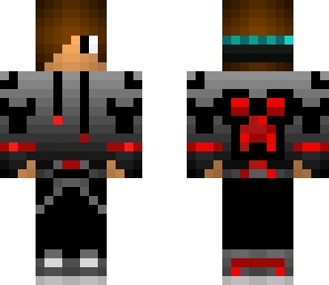 red goth creeper boy
