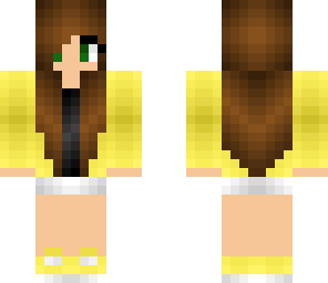 lemon girl without hood and long hair
