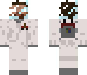 herobrine in space suit