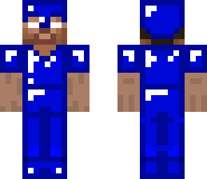 herobrine in blue
